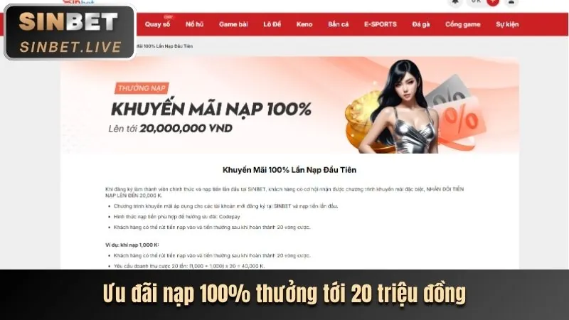 Banner quảng cáo các chương trình khuyến mãi Man88